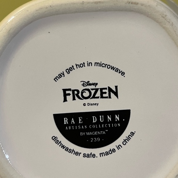 RAE DUNN Frozen’s Find Your Strength Ceramic Mug. - Picture 4 of 6